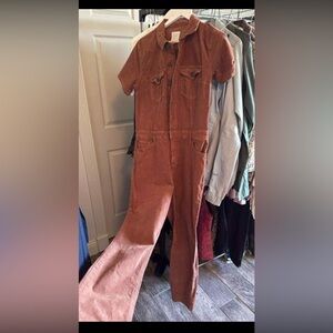 Women's Rust Jumpsuit